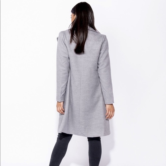 LAST ONE! Gray duster Coat - Picture 7 of 8